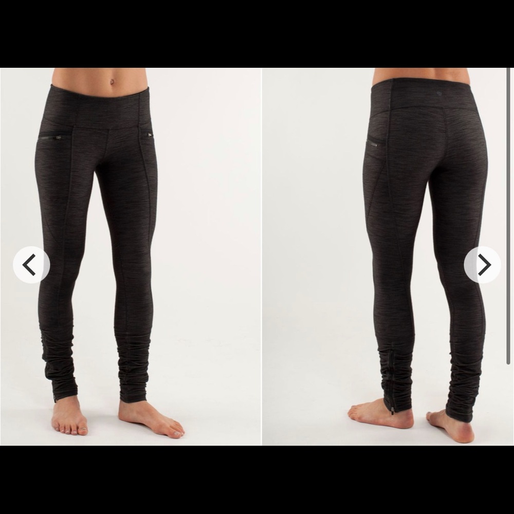 Lululemon Insight Pant *Denim Black Deep Coal Slub Denim 4 XS